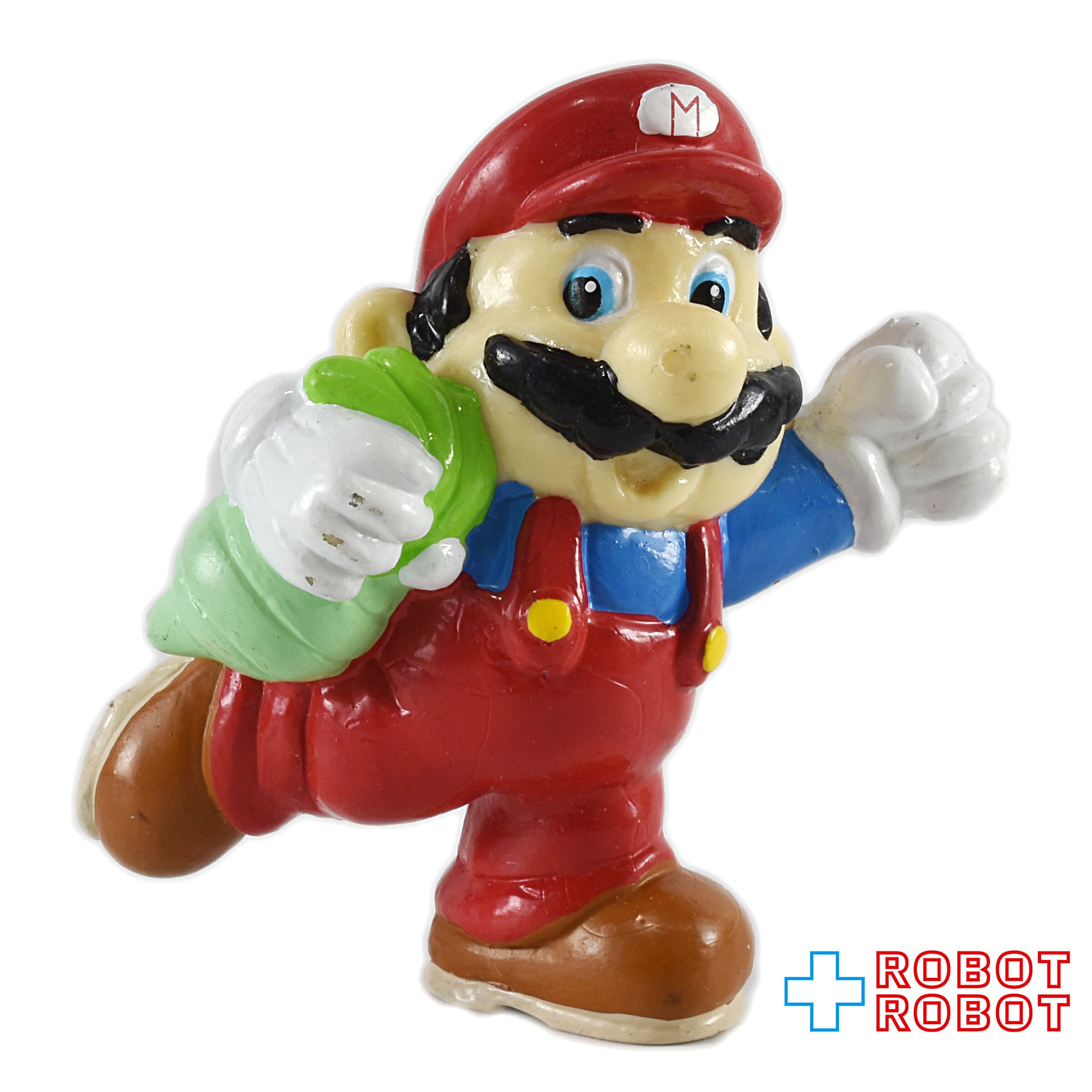 当時物 1989年 アプローズ社 スーパーマリオ PVC フィギュア キノコ アプローズ社 スーパーマリオ PVCフィギュア 草 | ROBOTROBOT