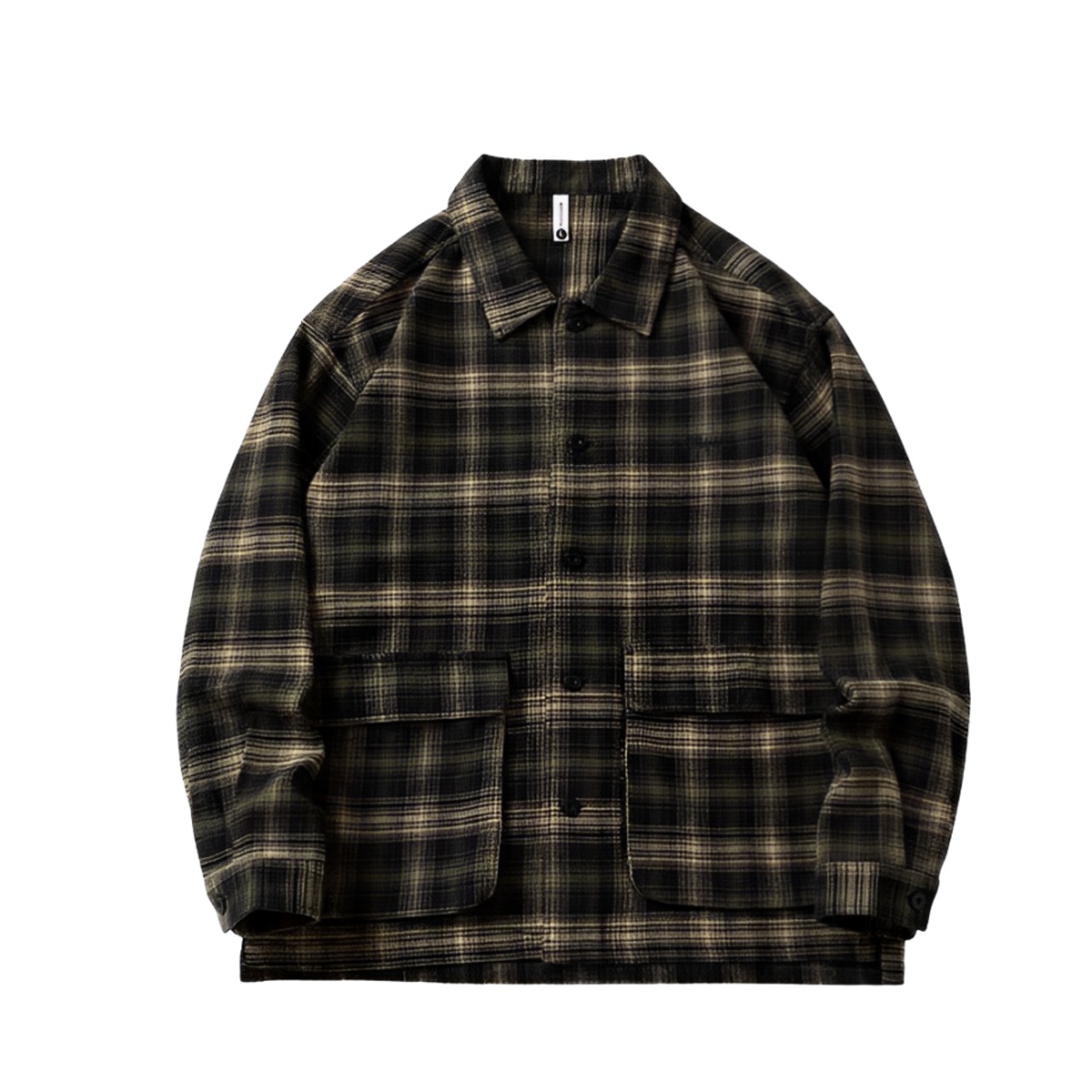 Check Pattern Long Sleeve Regular Shirt ◇2color H0210