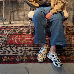 pas deux pareils【パ・ドゥ・パレイユ】「JAZZフラットシューズ」 | PJZ-002 ( ALHAMBRA 柄 /Men's SIZE)