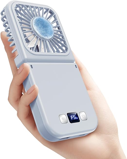 【7個セット】ハンディファン ポータブルファン マスク蒸れ解消 モバイルバッテリー機能付 携帯扇風機 手持ち 卓上扇風機 熱中症 暑さ (SK1095) 7個セット】ハンディファン ポータブルファン マスク蒸れ解消 モバイル