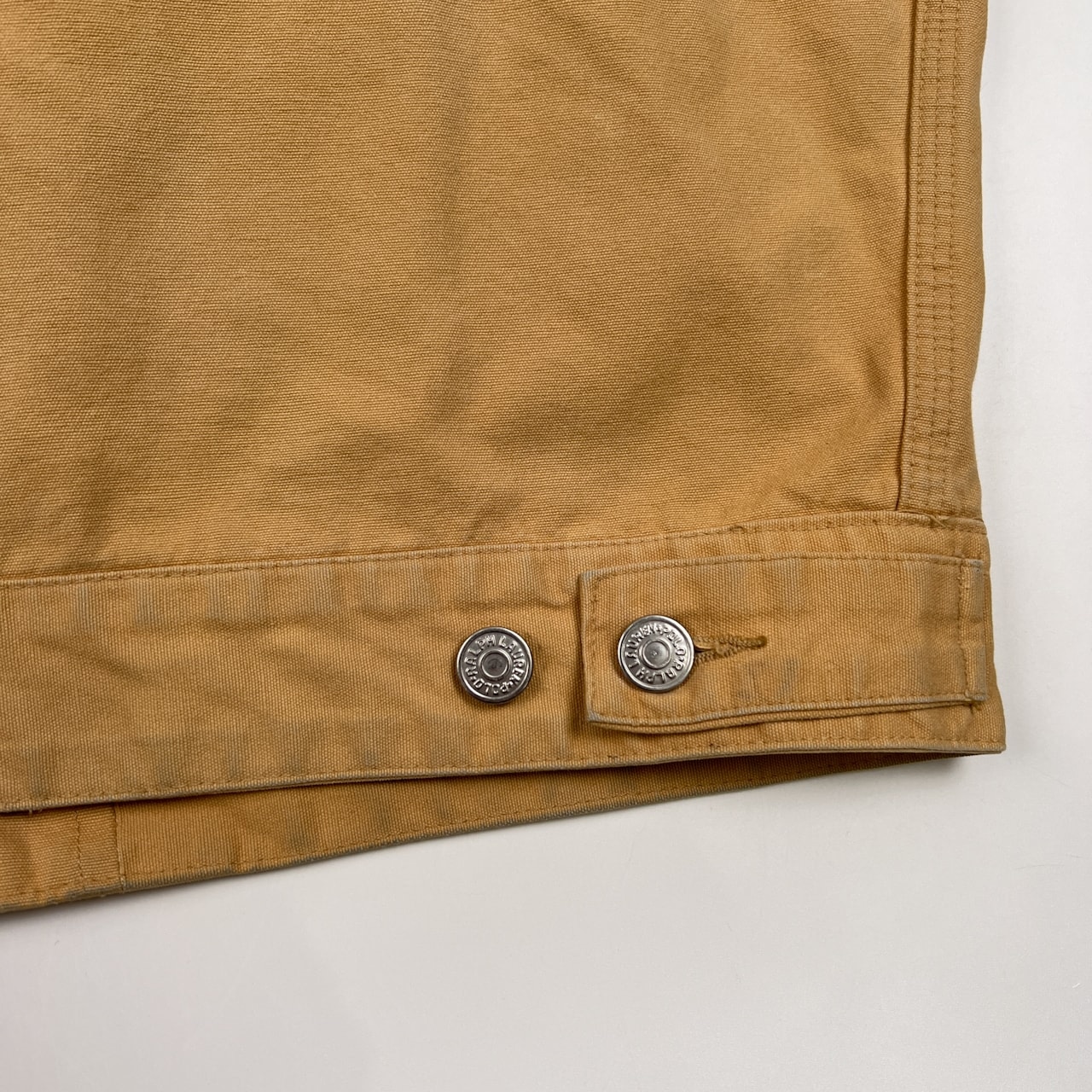 90s USA製 POLO COUNTRY ポロカントリー ワークジャケット サイズ L /ベージュ/ラルフローレン/ビンテージ