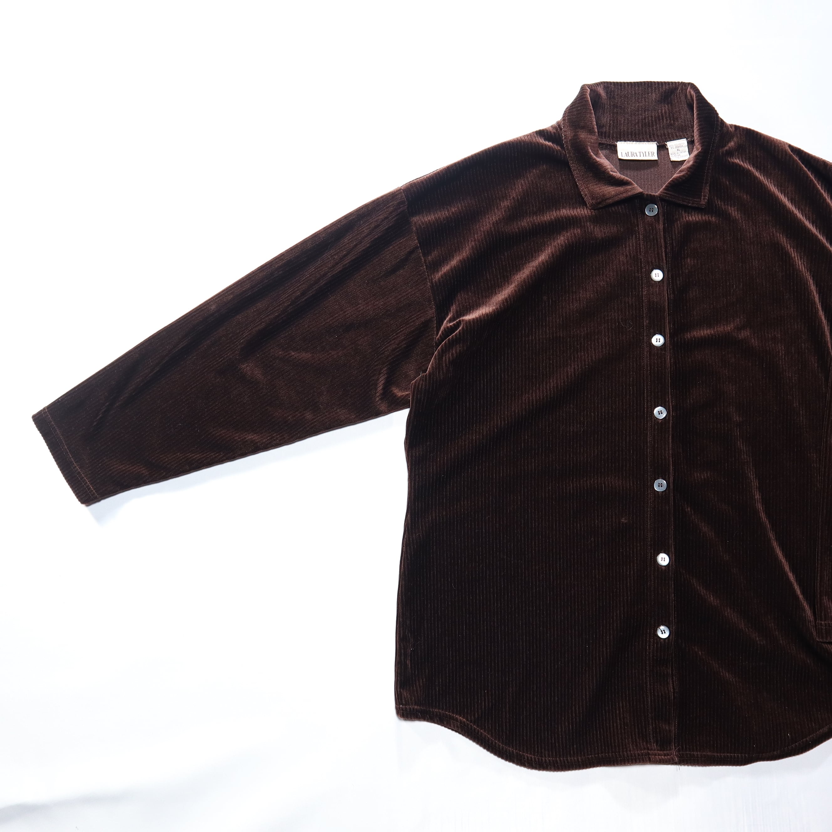 ベロアコーデュロイシャツ | 古着屋 KafuCa