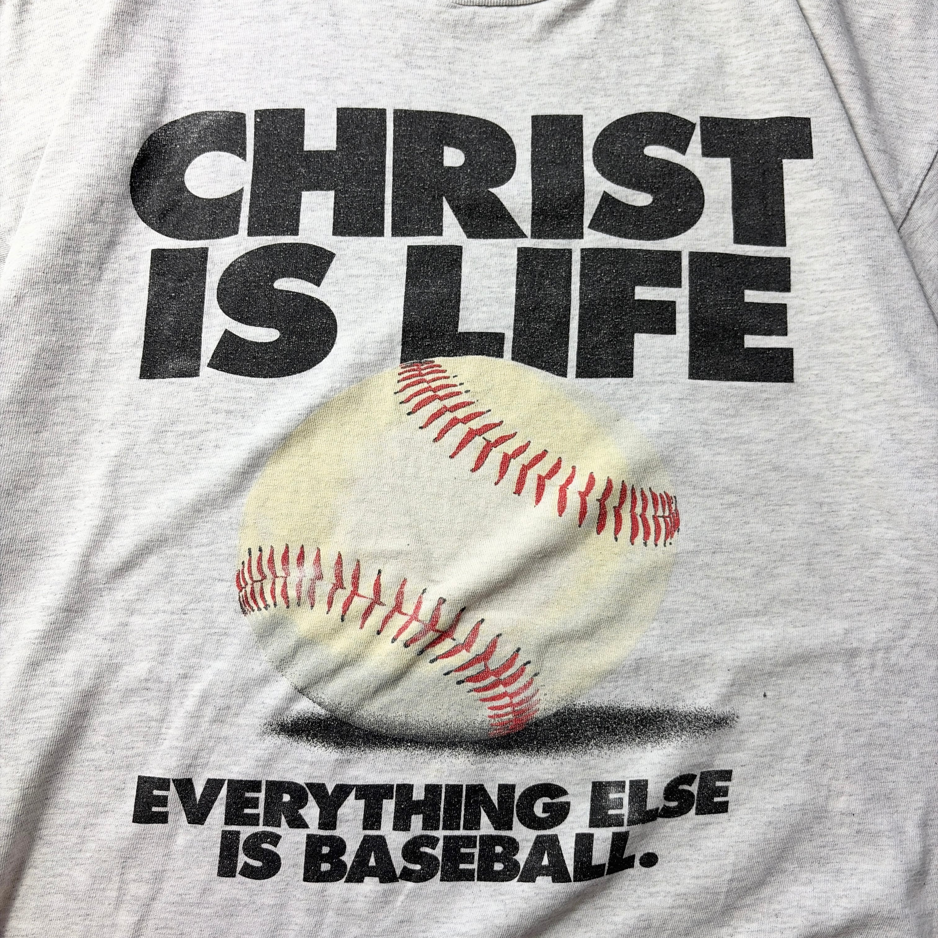 90s Baseball Message Tee