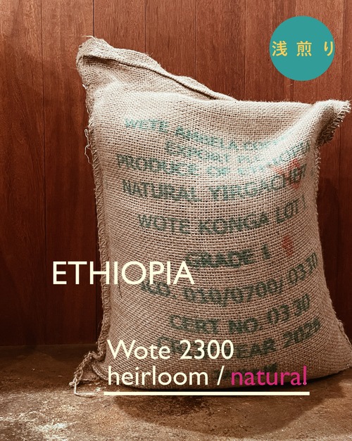 エチオピア N 浅煎 200g