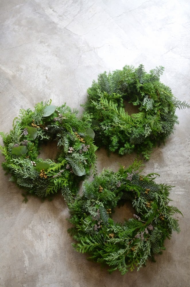 【販売用】クリスマスリース Mサイズ