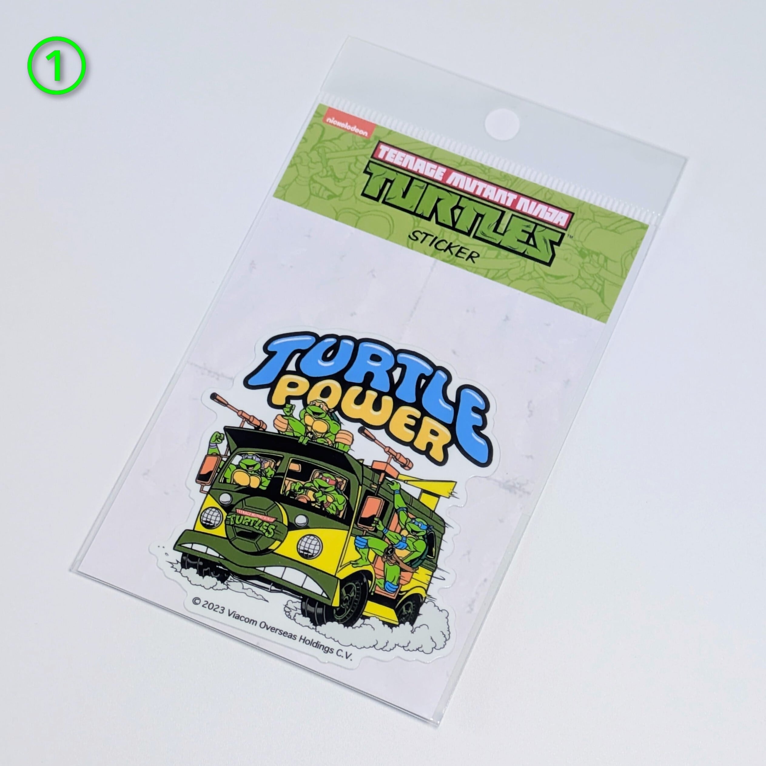 送料無料!!【 DIE-CUT STICKER / ダイカットステッカー】『 Teenage Mutant Ninja Turtles / タートルズ 』メンバー集合 TMNT / ステッカー / シール 〚アメリカン雑貨 アメトイ〛