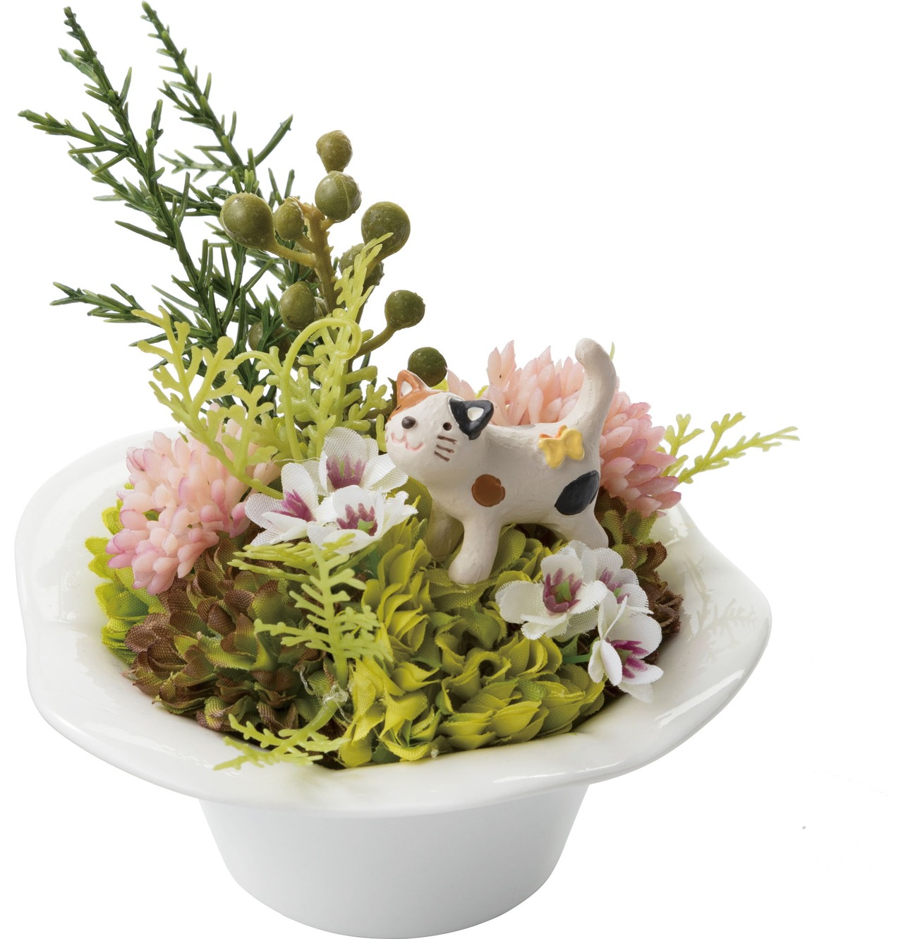 アレンジキャットソウゲン　ミックス系　FPN-0045　4961823798108　造花（アーティフィシャルフラワー） > 定番造花フラワー（素材）
