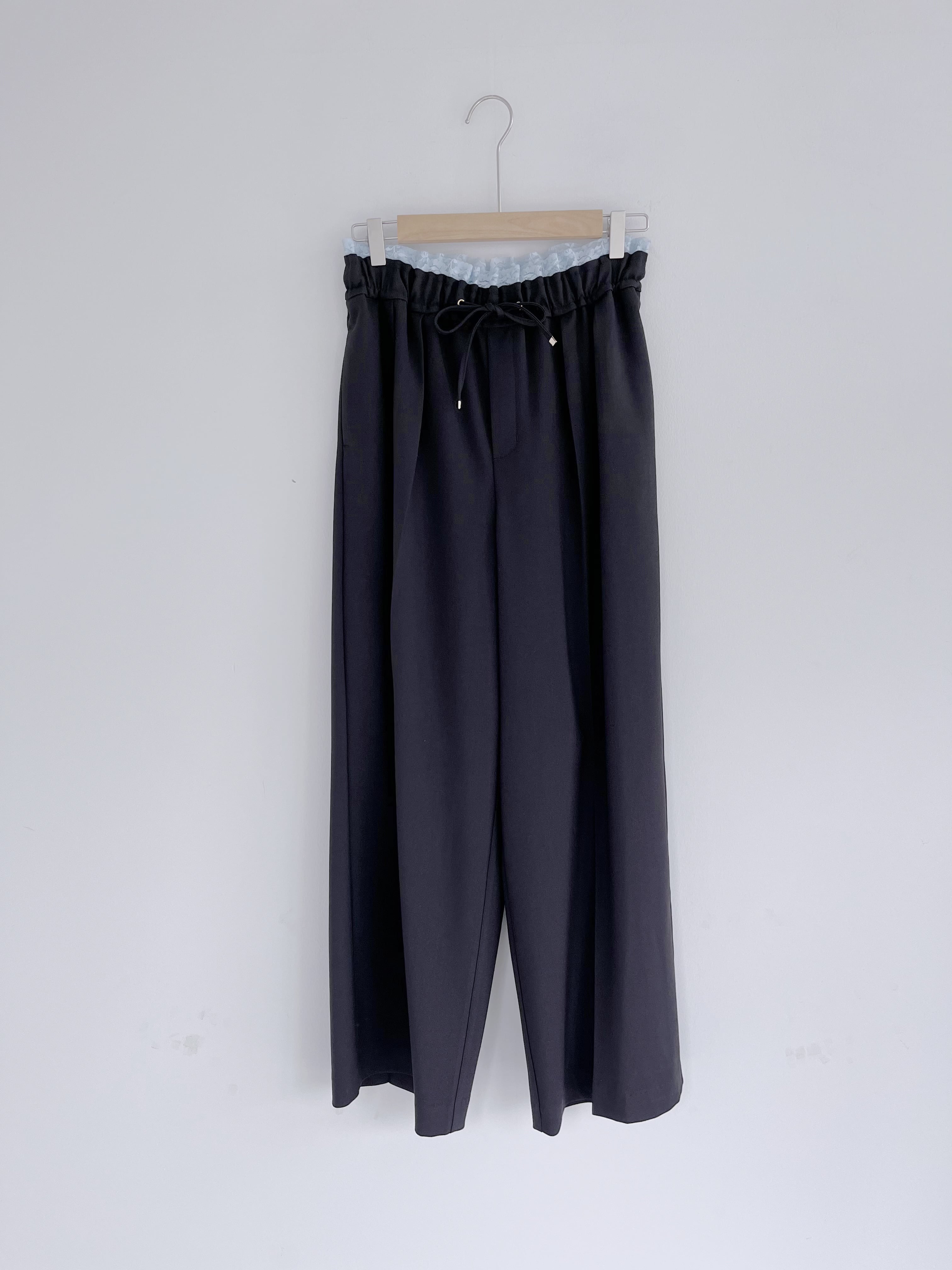 COEL ウエストフリルワイドパンツ | KOKO