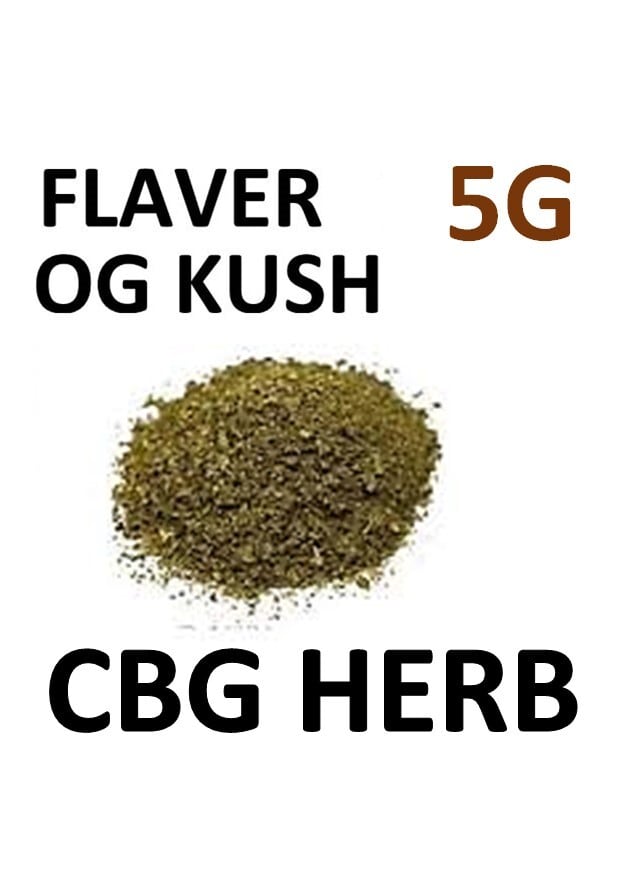 数量限定セール品】5グラム CBG ハーブ テルペン OG KUSH 添加 | CBD
