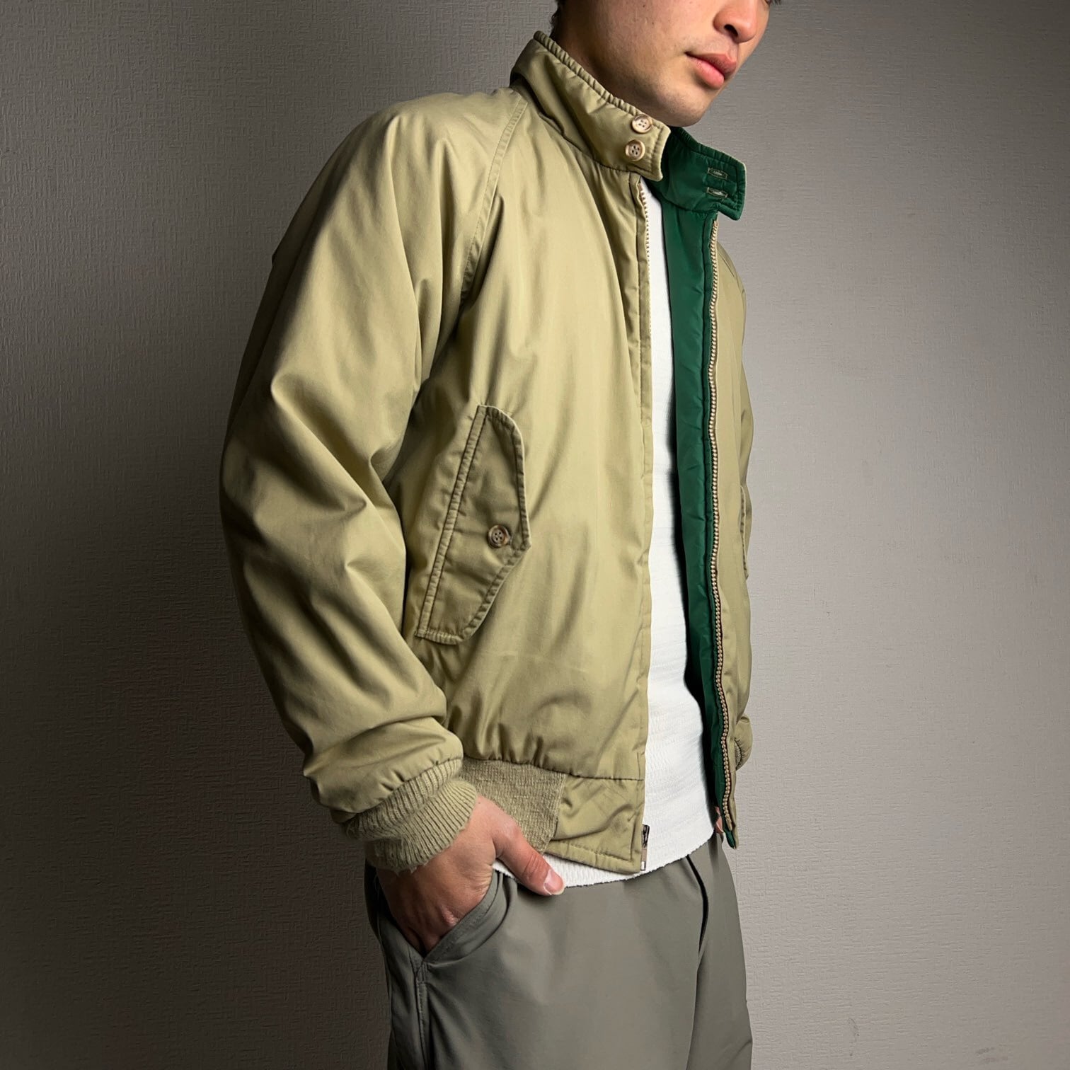 1970's Woolrich Harrington Jacket 70年代 ウールリッチ ハリントン