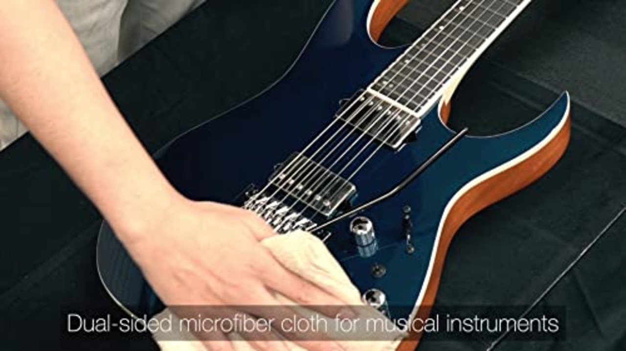 Ibanez(アイバニーズ) 両面使えるギタークロス 300mmX300mm GDC900 ベージュ