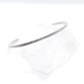 Karen Square Shape Silver Bangle