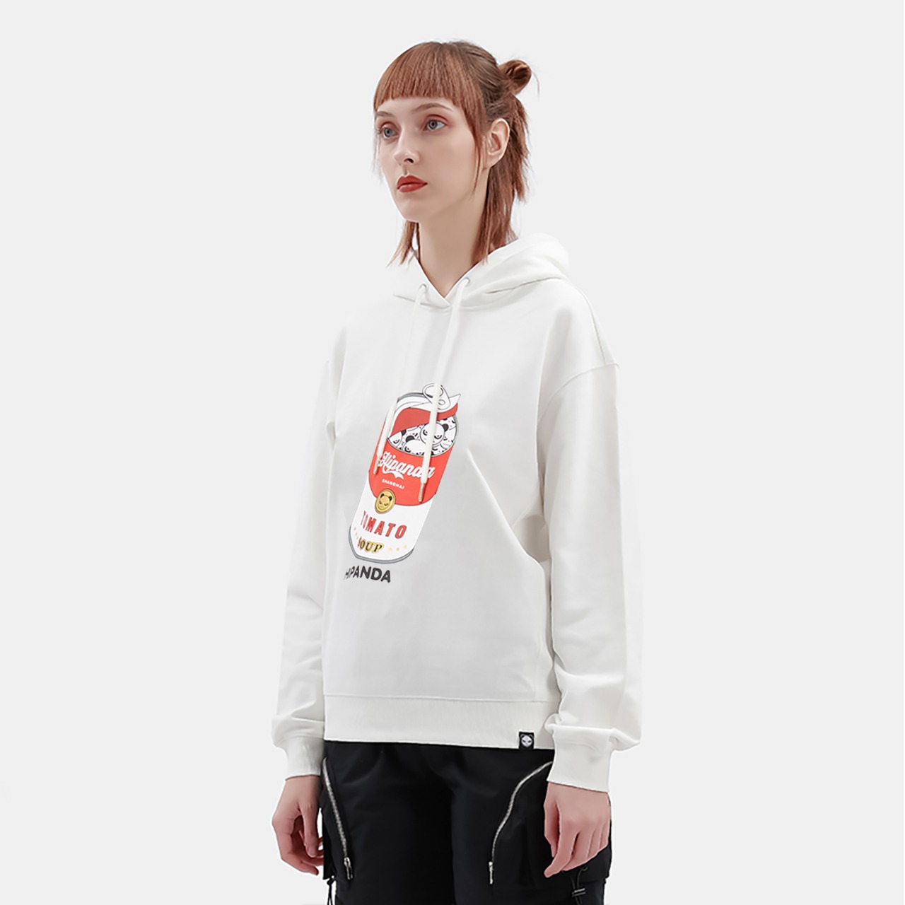 【HIPANDA 】2327レディース フーディー スウェット