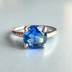 クリスマスコフレ2025 硝子の宝石 シミズ貴石×yuiaglass 【リング】