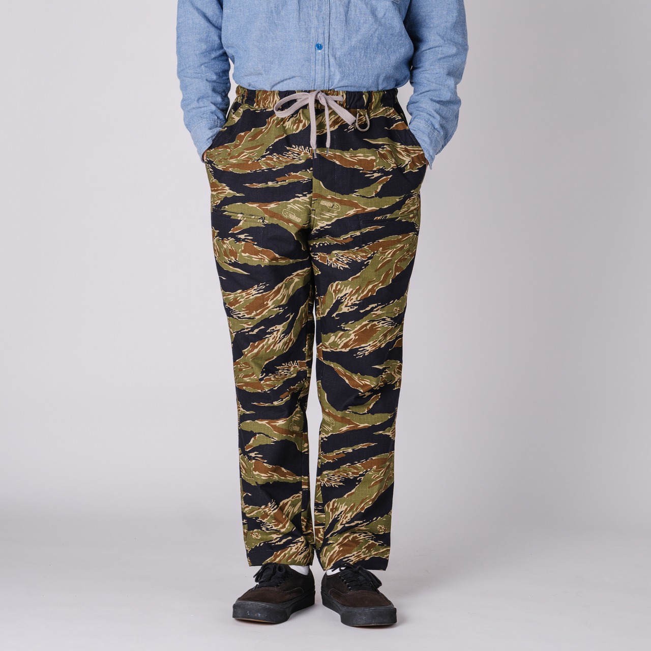 【DARGO】 Tapered Easy Pants / "Type Fatigue"（TIGER CAMO）