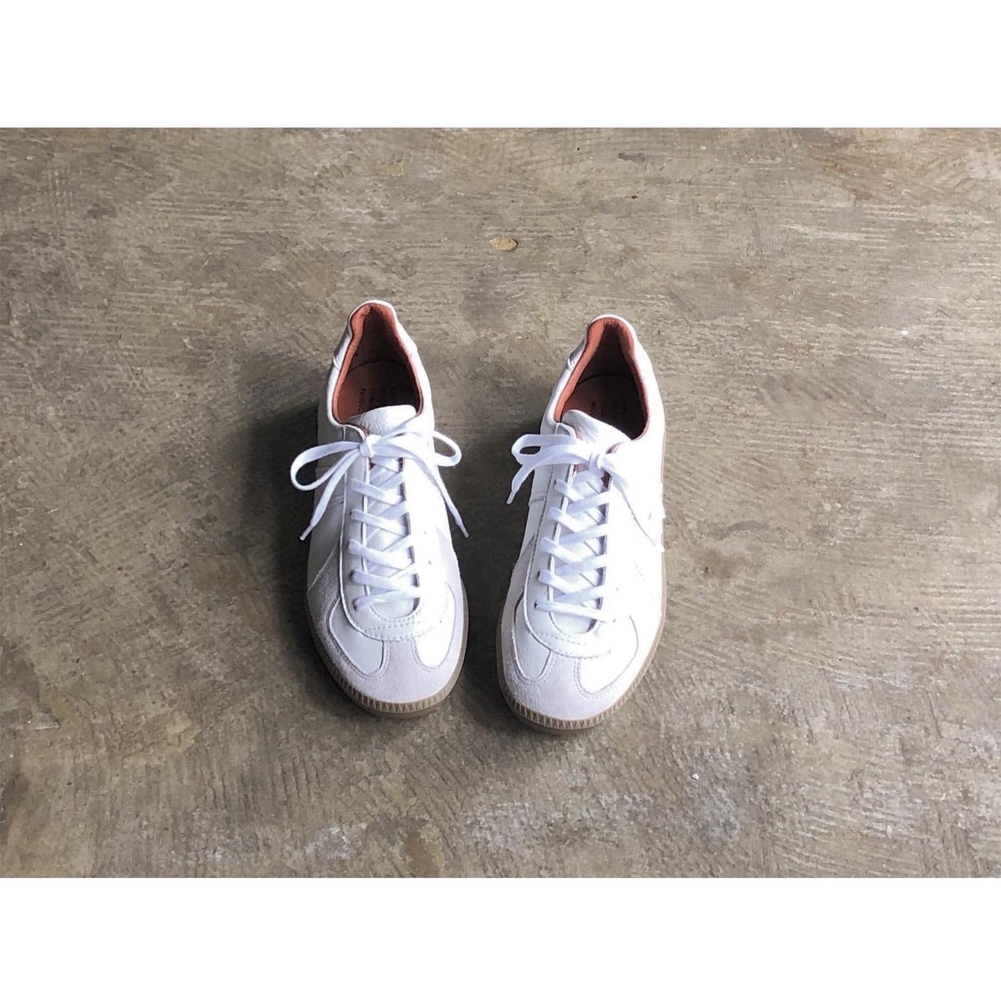 再入荷 REPRODUCTION OF FOUND(リプロダクションオブファウンド) GERMAN MILITARY TRAINER WHITE |  AUTHENTIC Life Store powered by BASE