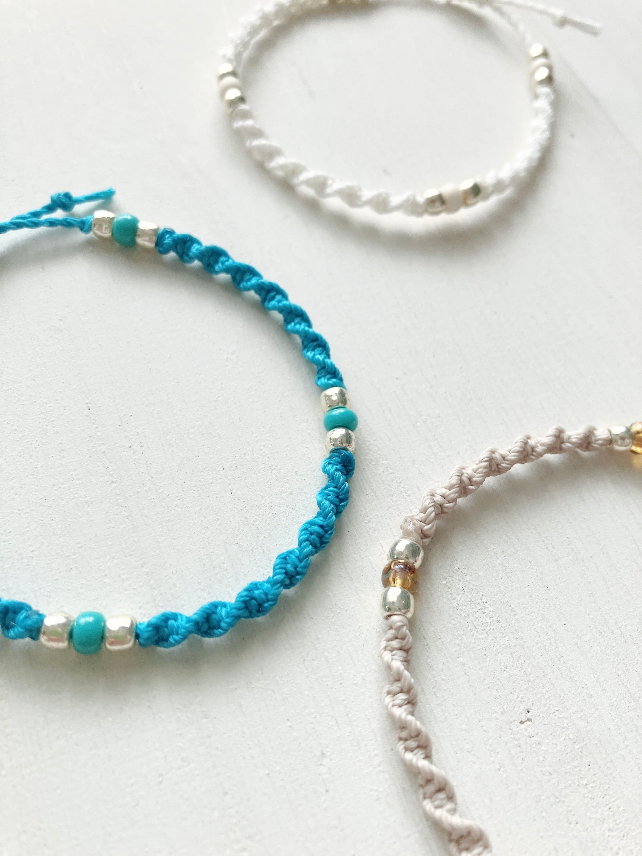 マクラメ編みブレスレット(防水タイプ) | _gypsea_