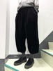 00's "unknown" velour cropped pants