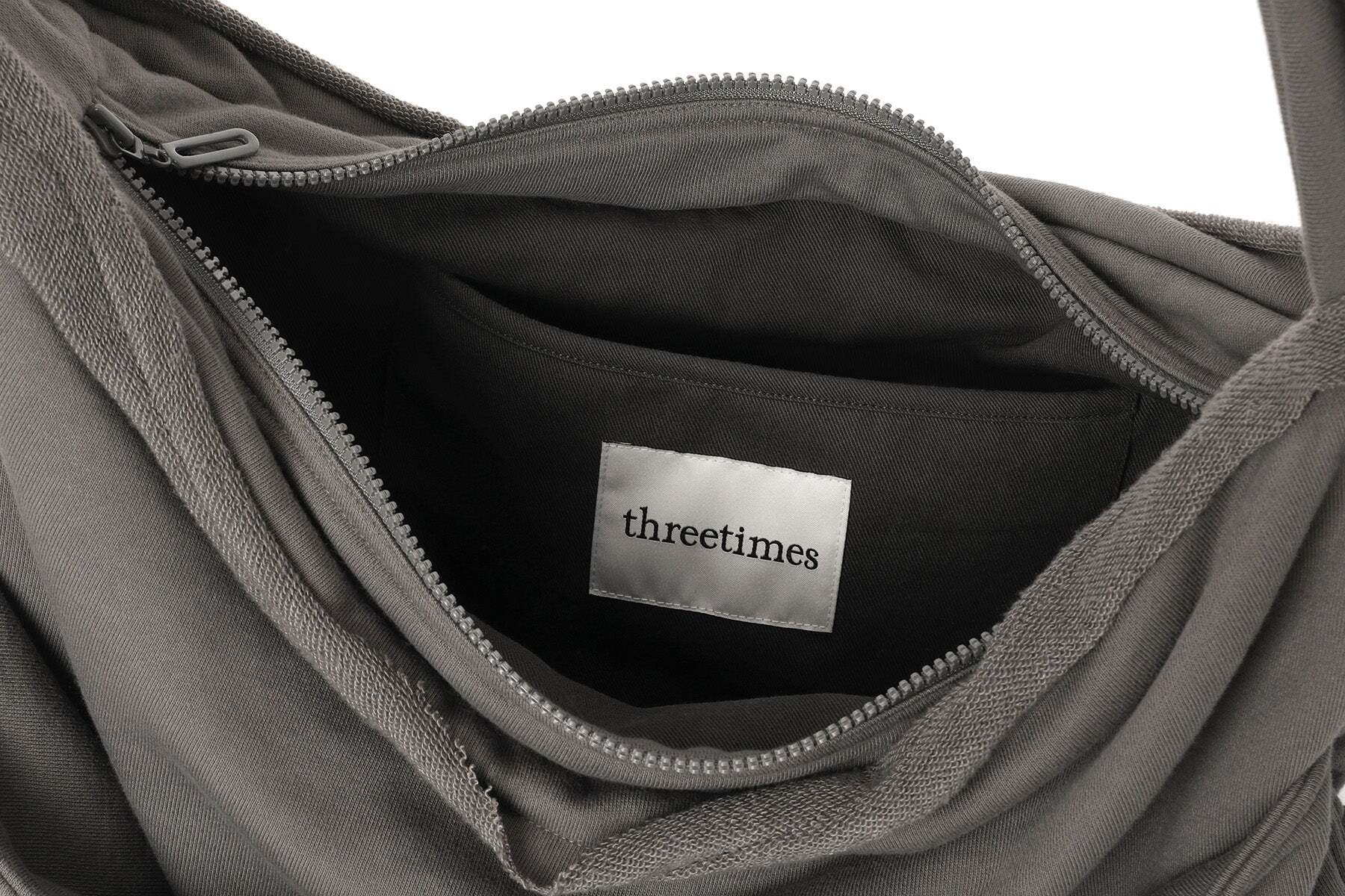 threetimes] Munchkin bag Charcoal 正規品 韓国ブランド 韓国通販