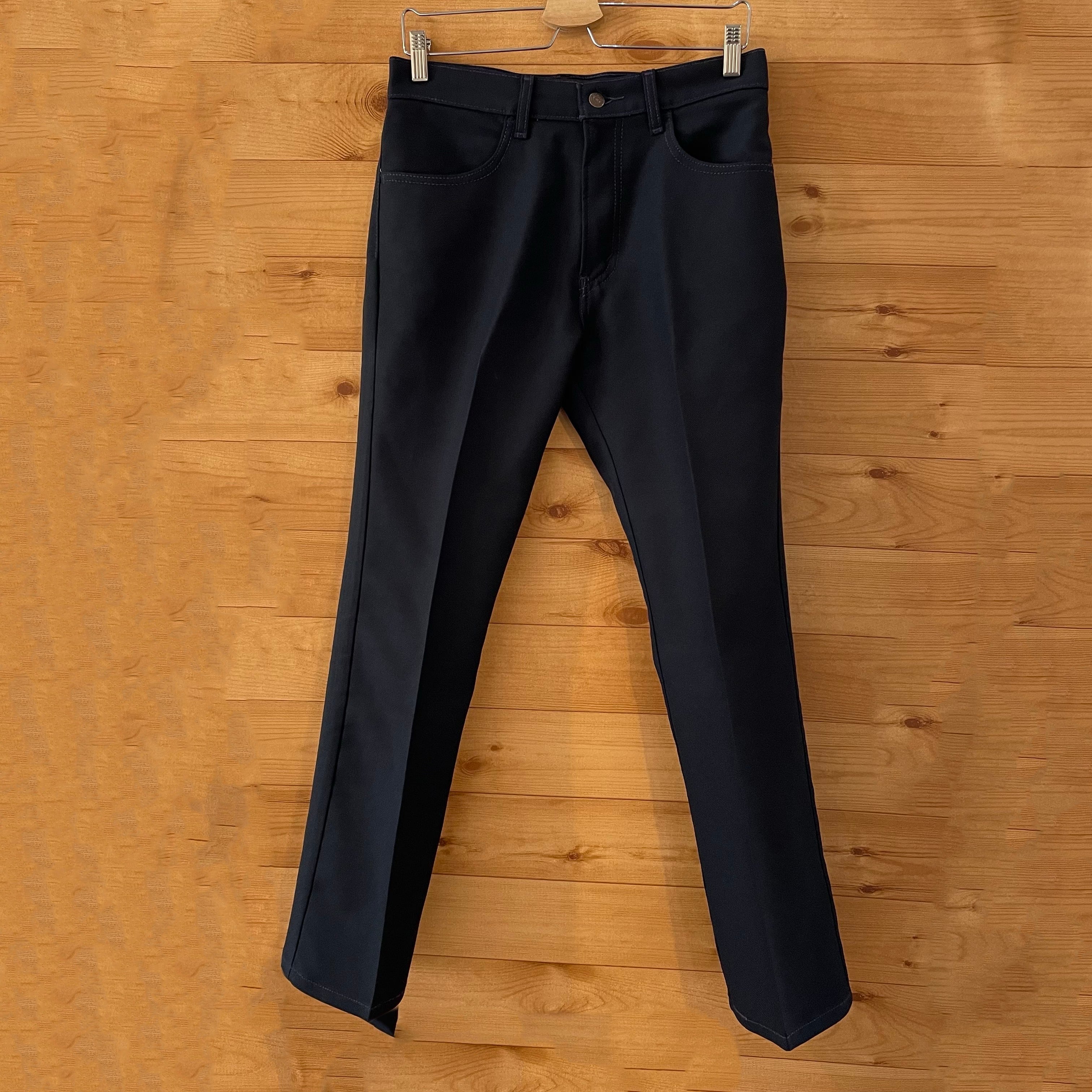 LEVI'S】517 スタプレ ブーツカット フレアパンツ スラックス W32L31