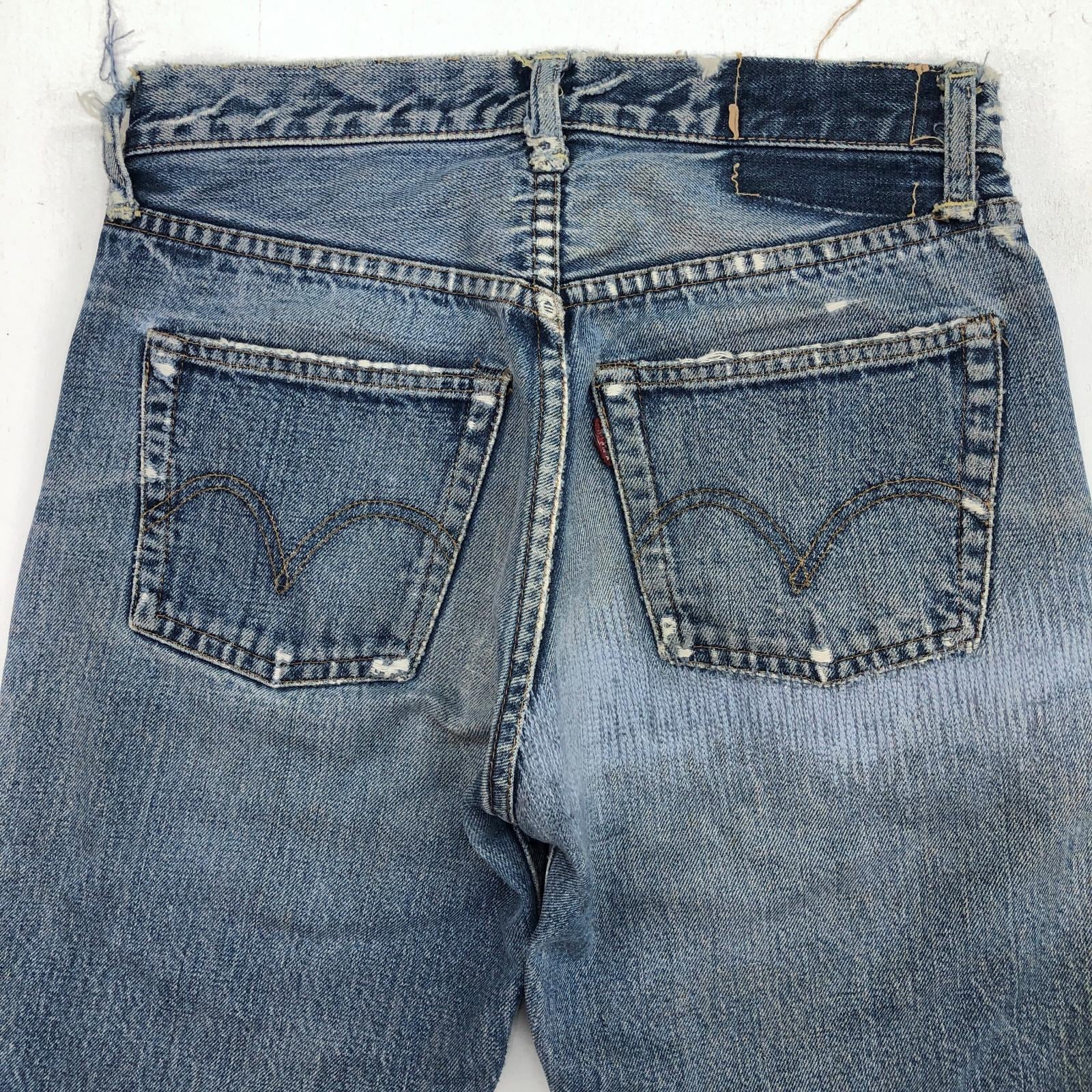 LEVI'S リーバイス 60- 70年代 USA製 501 BIG E 初期 66前期 バック