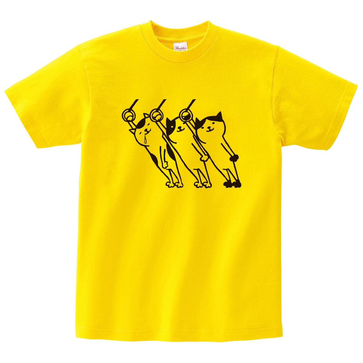 電車ネコ Tシャツ おもしろ 猫 Tシャツ cat30 猫服 ゆるキャラ ねこ柄 猫柄