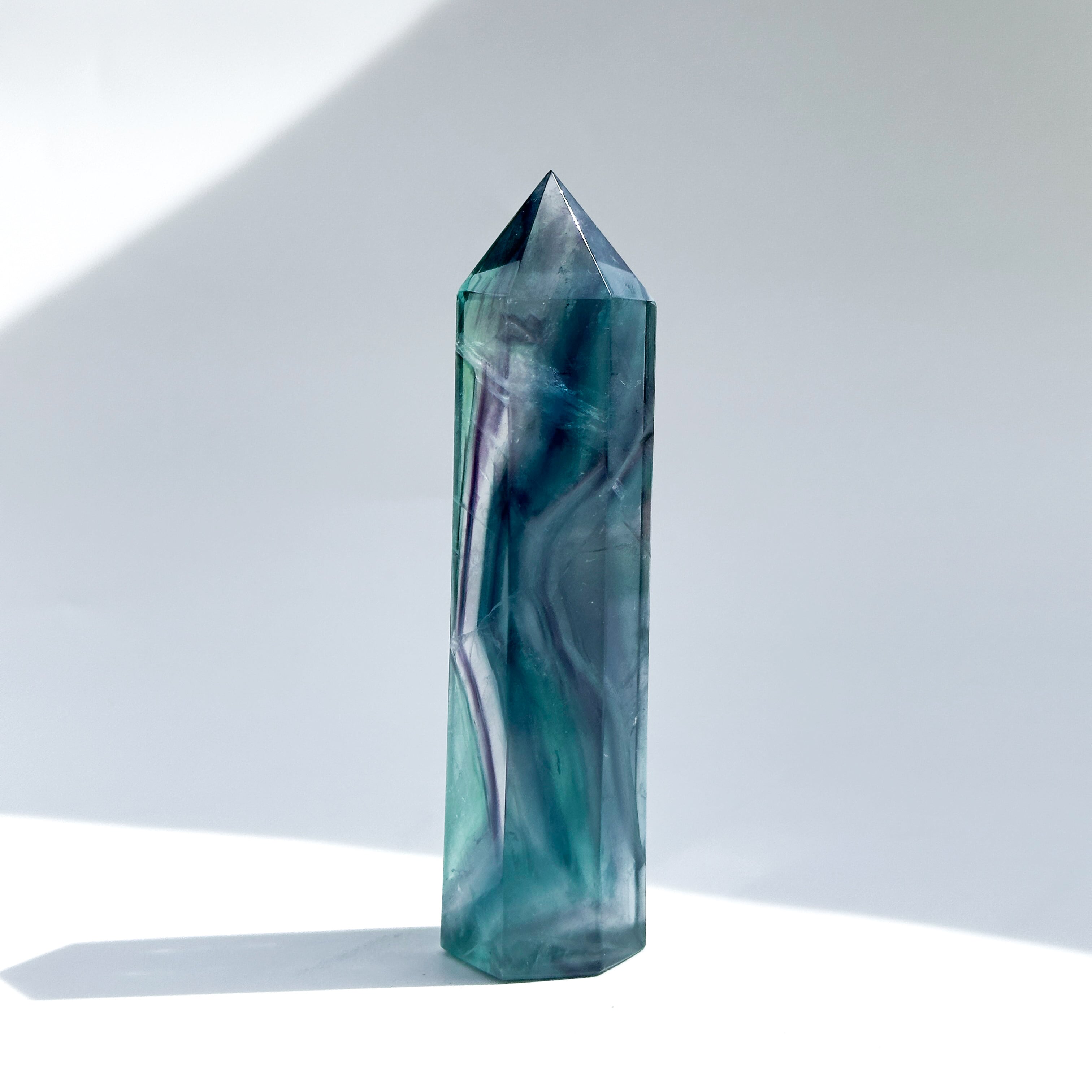 レインボーフローライト タワー型52◇ Rainbow Fluorite ◇天然石