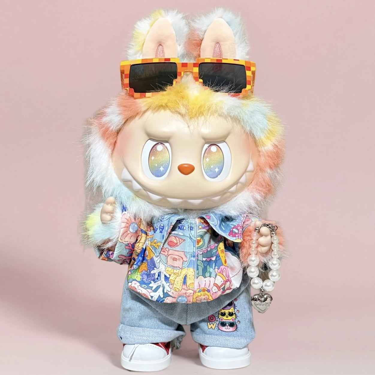 ラブブ38cm 春の新作ストリートコーデ♡ シューズ付きフルセット 爽やかでかわいい 高品質な仕上がり