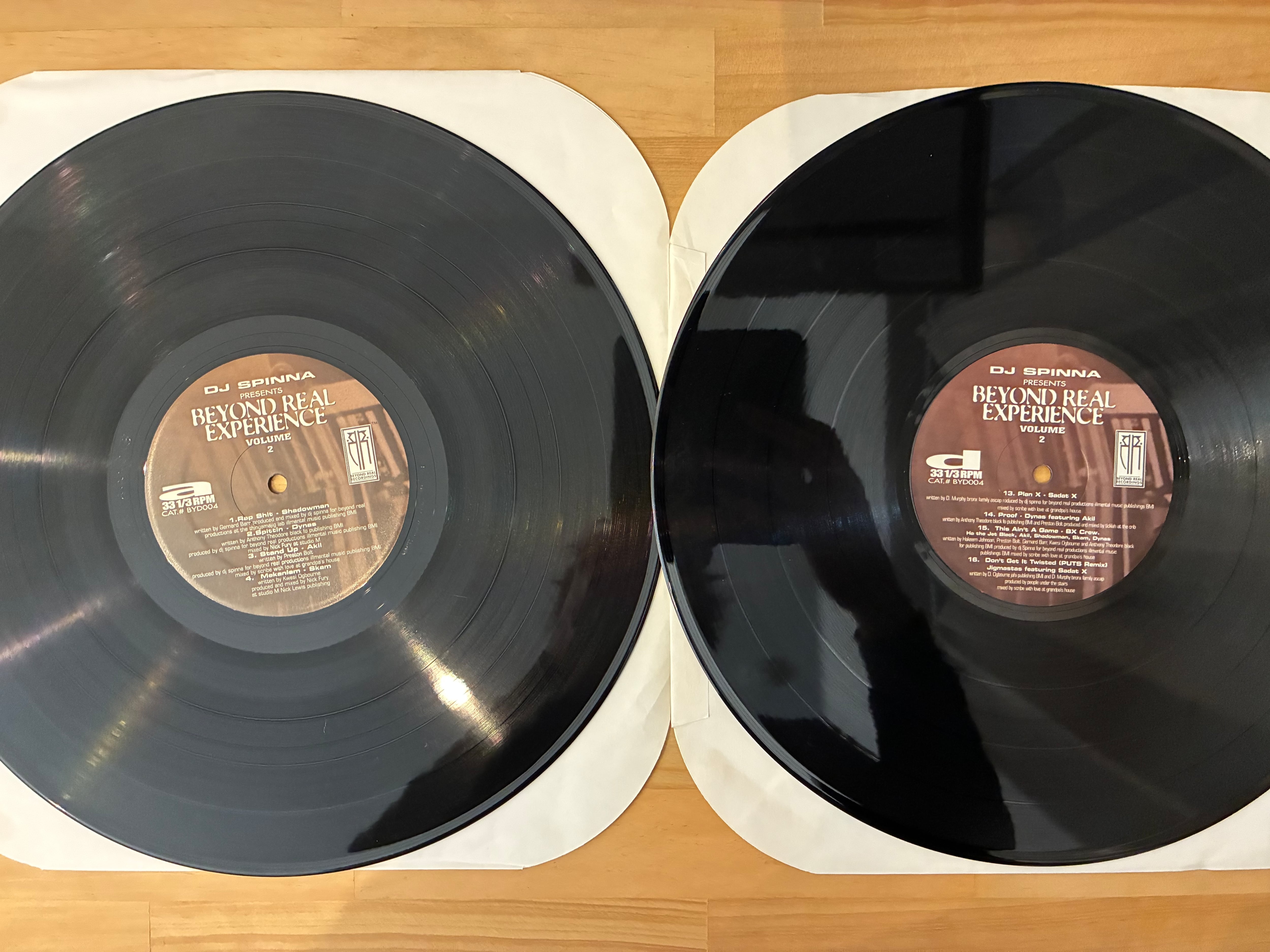 DJ SPINNA / BEYOND REAL EXPERIENCE vol.2 | sixteen records