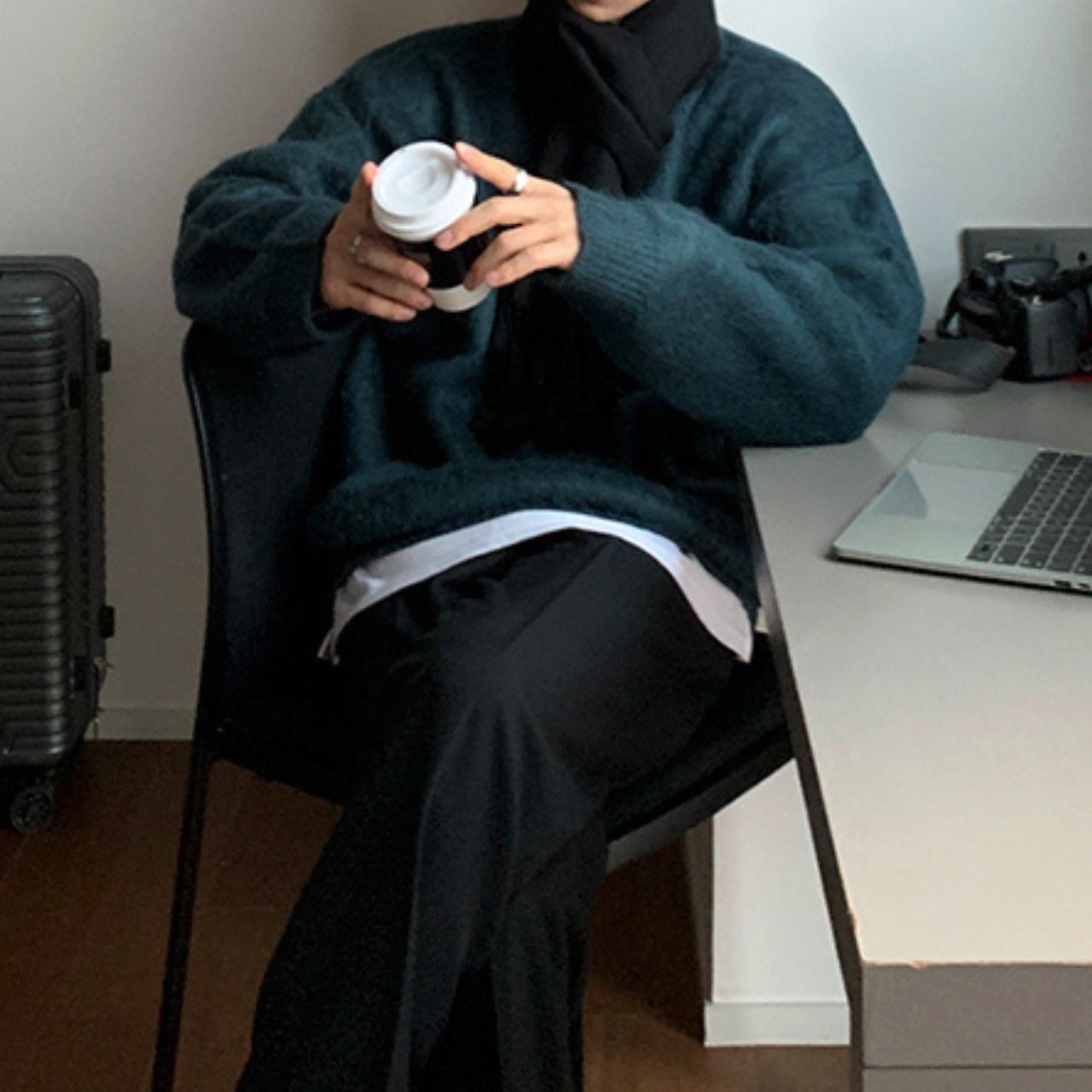 ソフトシャギーニット　MT0080349