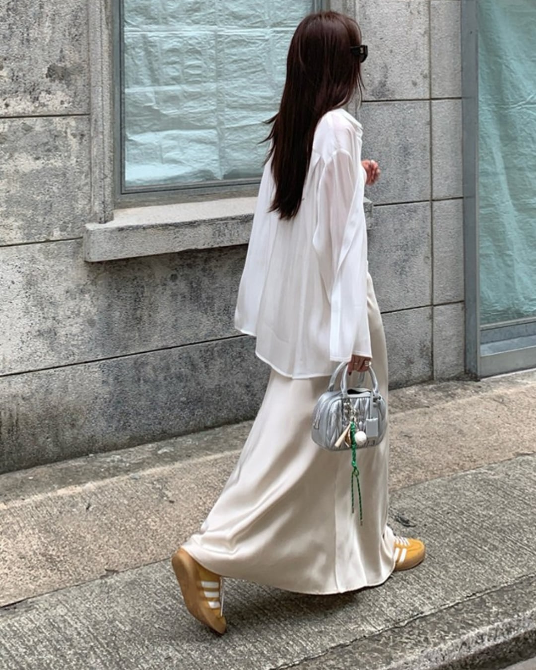 とろみルーズシャツ S25059