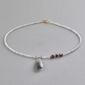 大人かっこいいデザイン！ k14gf ラブラドライト コクヨウセキ ne1225