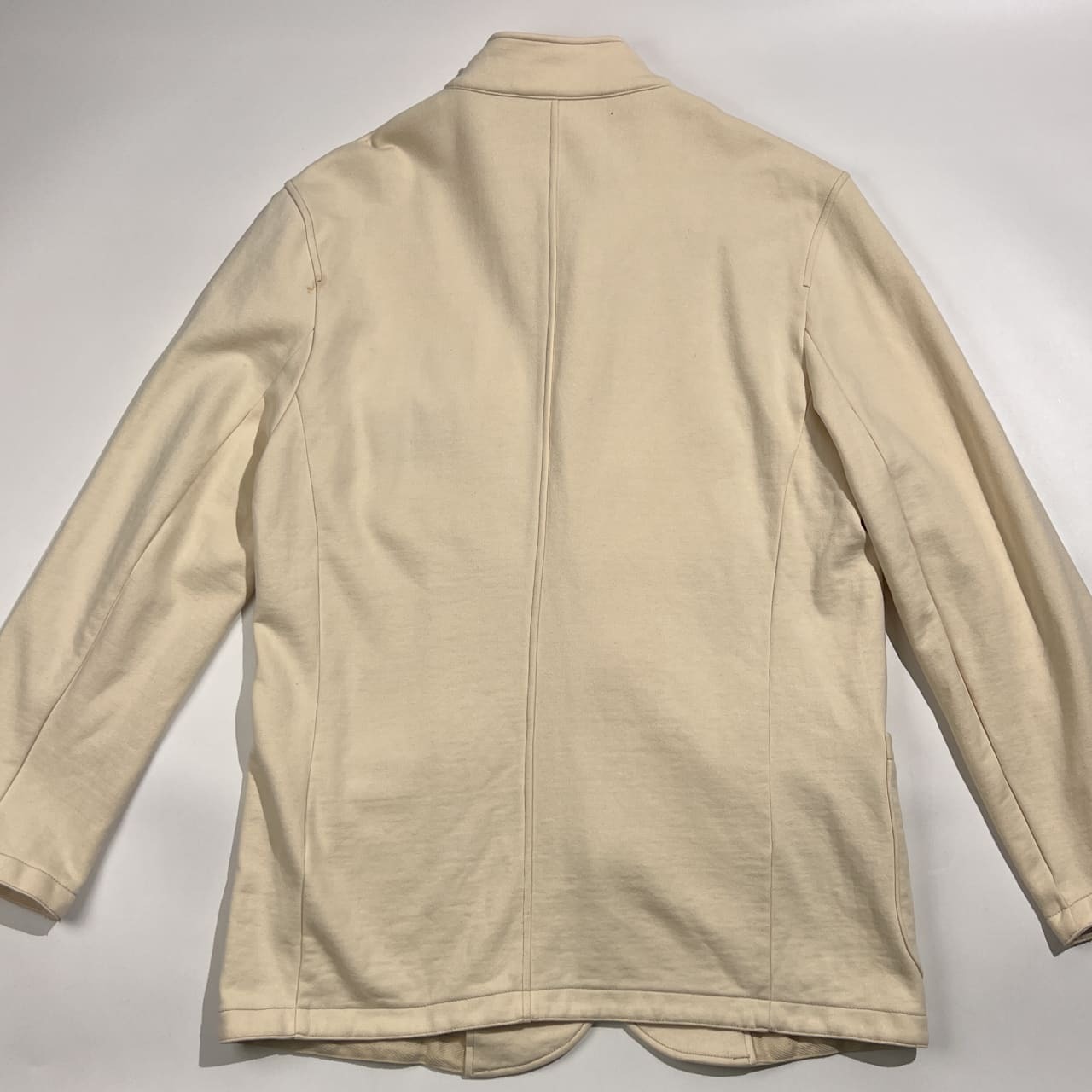 SINA COVA シナコバ マリン ダブルジップ スウェット スタンドカラー ジャケット LL /アイボリー系 メンズ