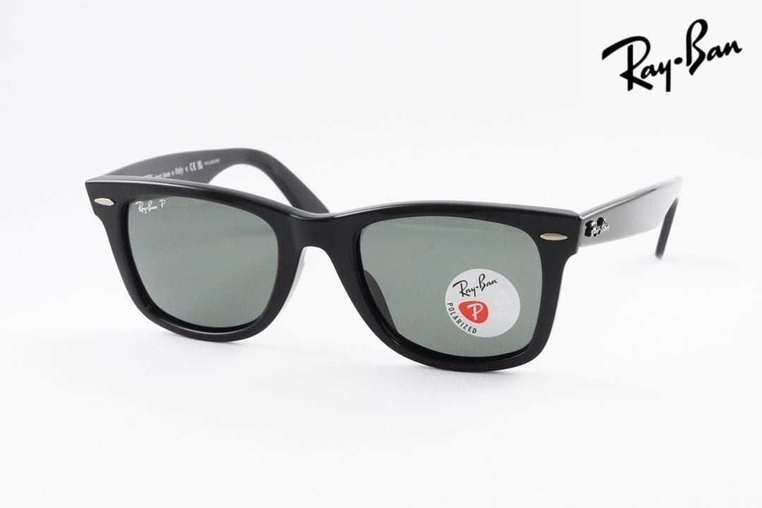 Ray-Ban 偏光サングラス RB2140-F 901/58 52サイズ 54サイズ Wayfarer