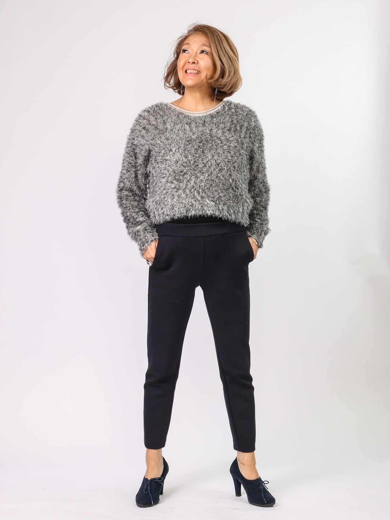 Mylanka(フェザーヤーンセーター)