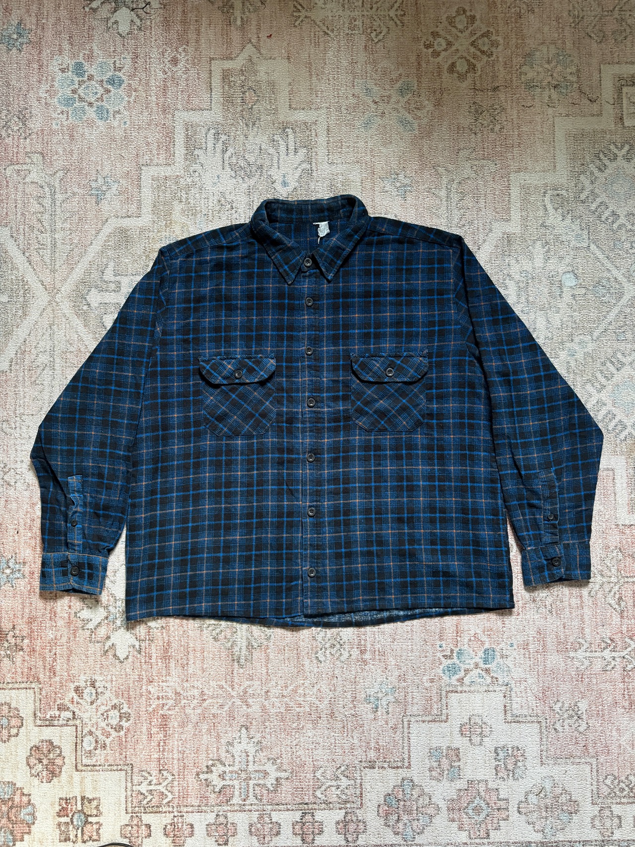 print flannel / REMAKE