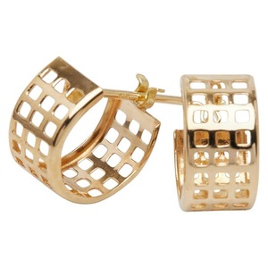 K18YG イエローゴールド ピアス レディース 【中古】