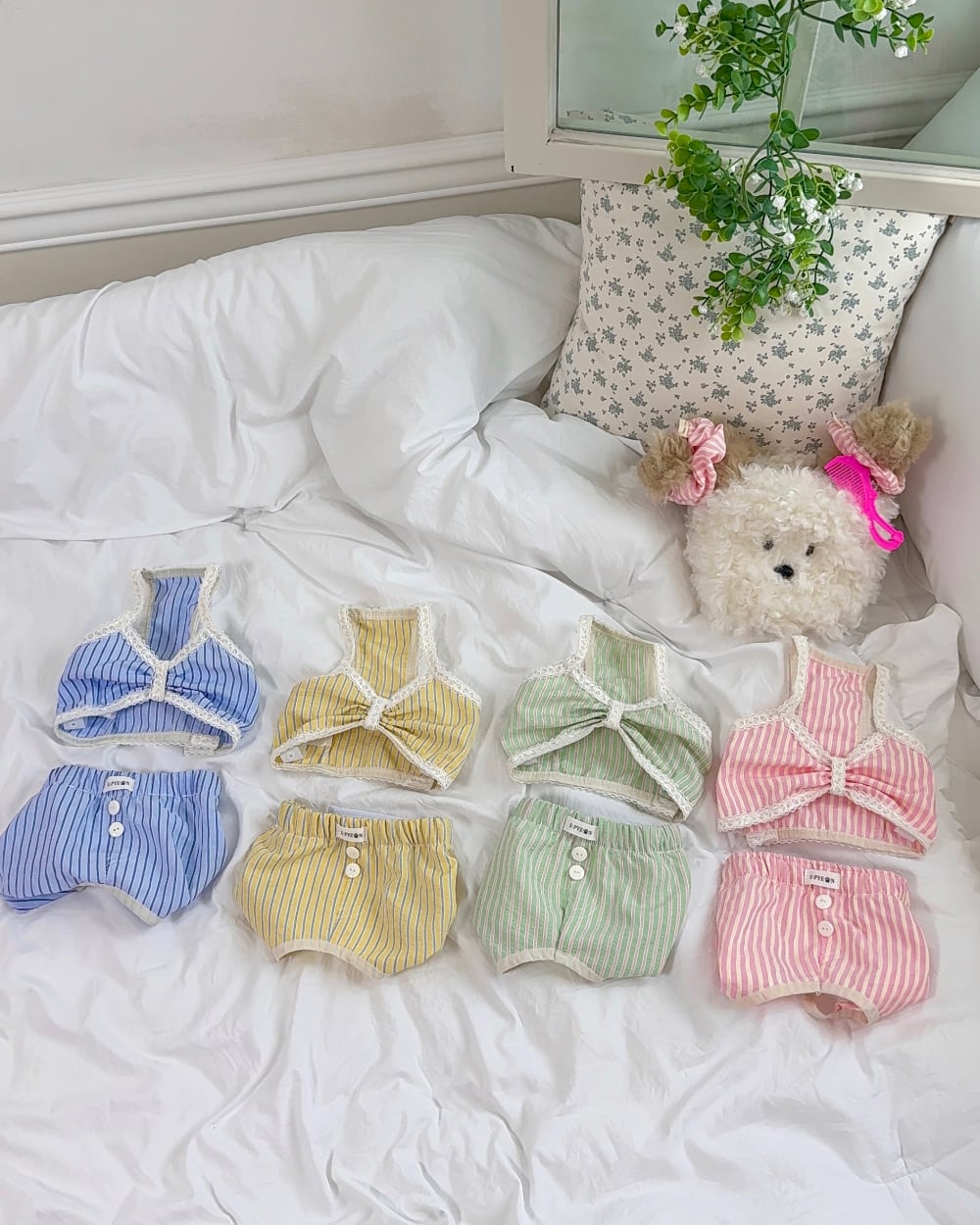 Two Peace/予約【songpyeon】Cool Trunk Panty Set-Up