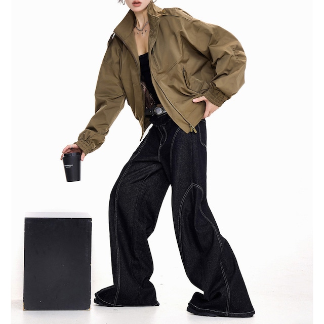 short work blouson 10977