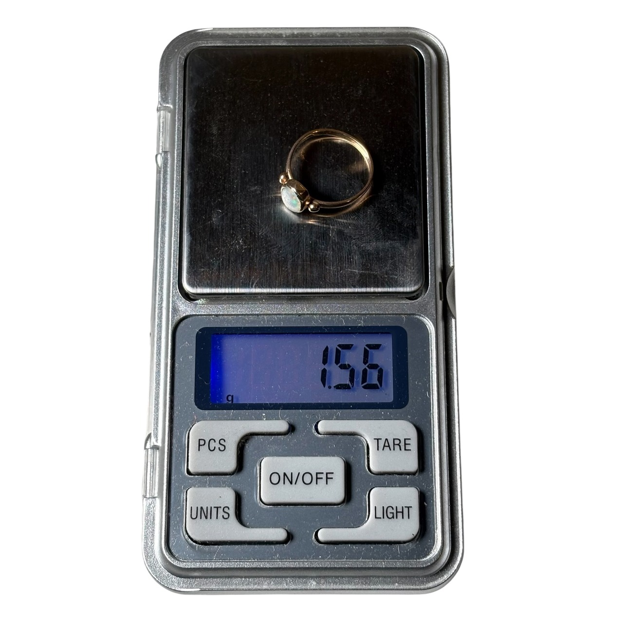 vintage c1974 9ct gold Opal ring