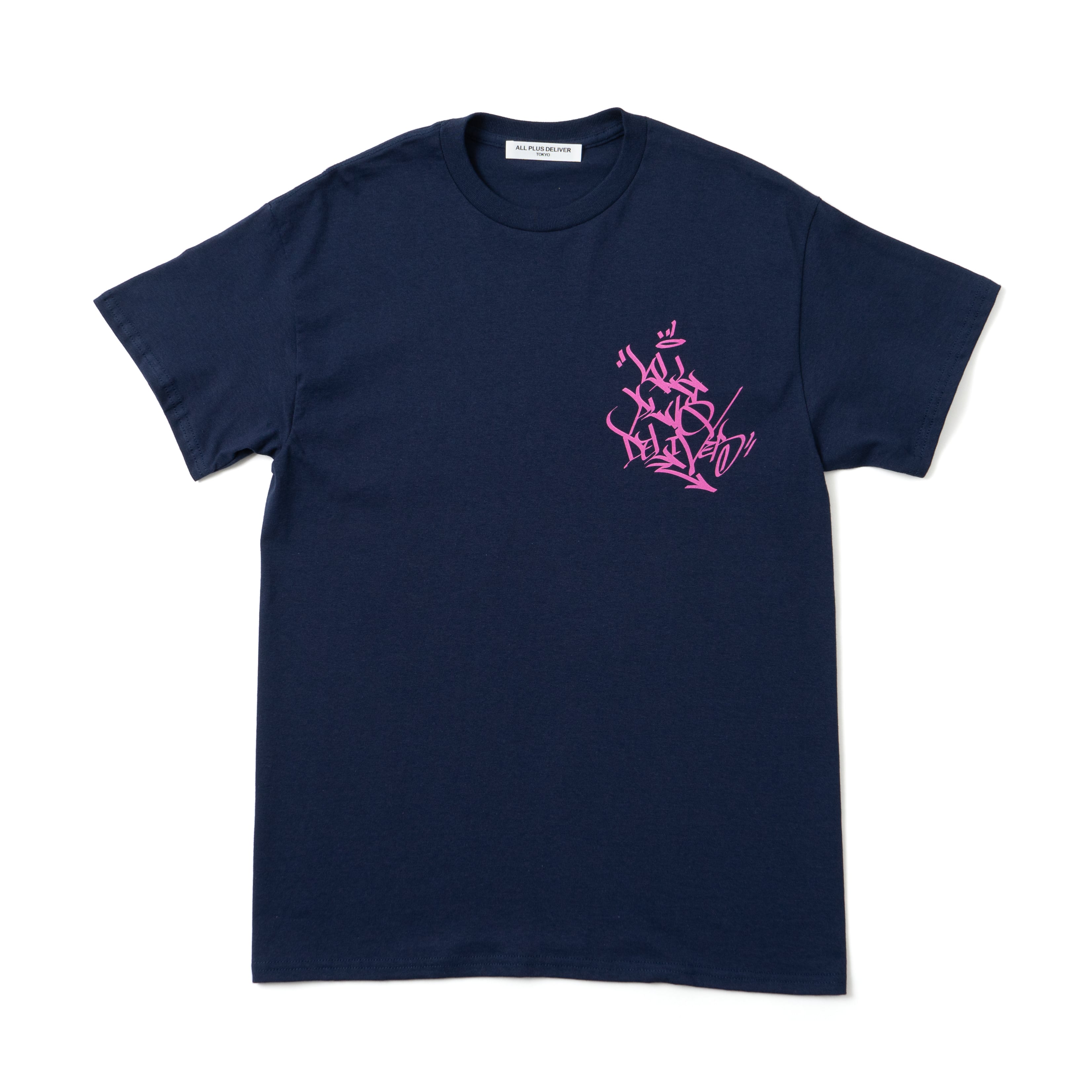 ALPSDR TAGGING SS TEE / NAVY