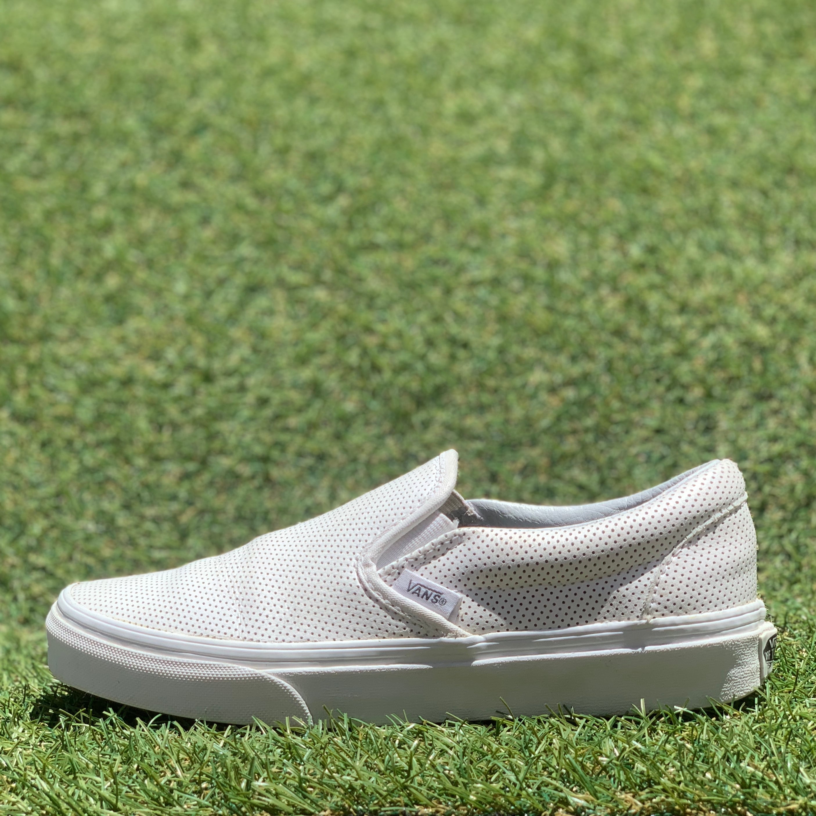 US企画!VANS SLIP-ON ヴァンズ スリッポン パンチングレザー E349 | reshoe