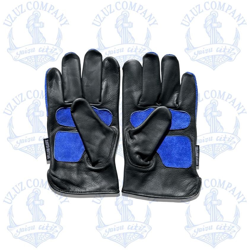 ｋIさま専用です YELLOWGLOVE × UZ.UZ COMPANY YELLOW GLOVE × UZ.UZ COMPANY / FIRE GLOVE BLACK / BLUE | UZ.UZ COMPANY