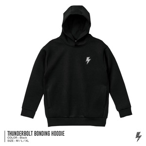 THUNDERBOLT BONDING HOODIE -Black-