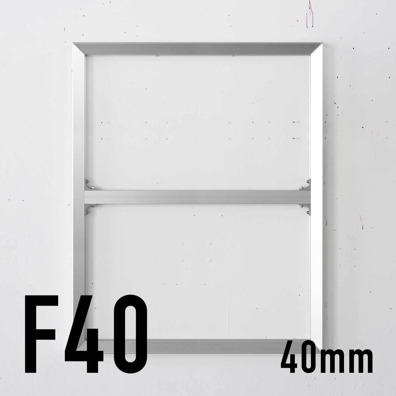 F50（40mm厚）アルミニウムキャンバスフレーム | ALM CANVAS