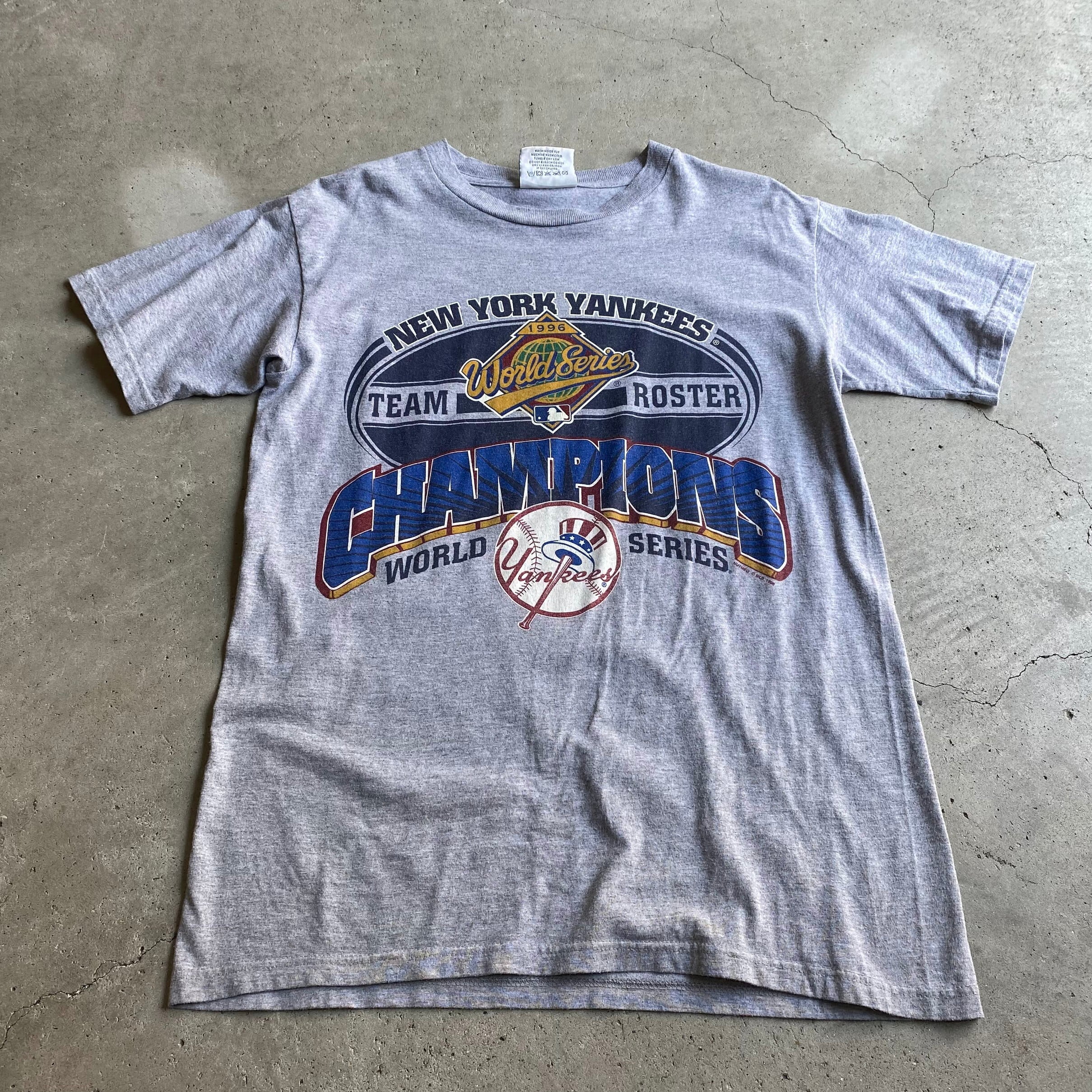 90年代 ラッセル Russell MLB NEW YORK YANKEES ニューヨークヤンキース スポーツプリントTシャツ USA製 メンズXL ヴィンテージ /eaa346071