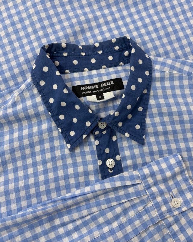 90s COMME des GARCONS HOMME PLUS Linen? S/S Pullover Shirt