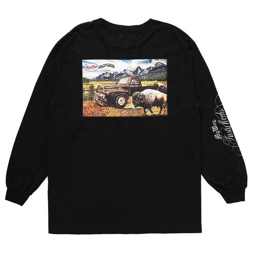 F-100 L/S TEE/BLACK