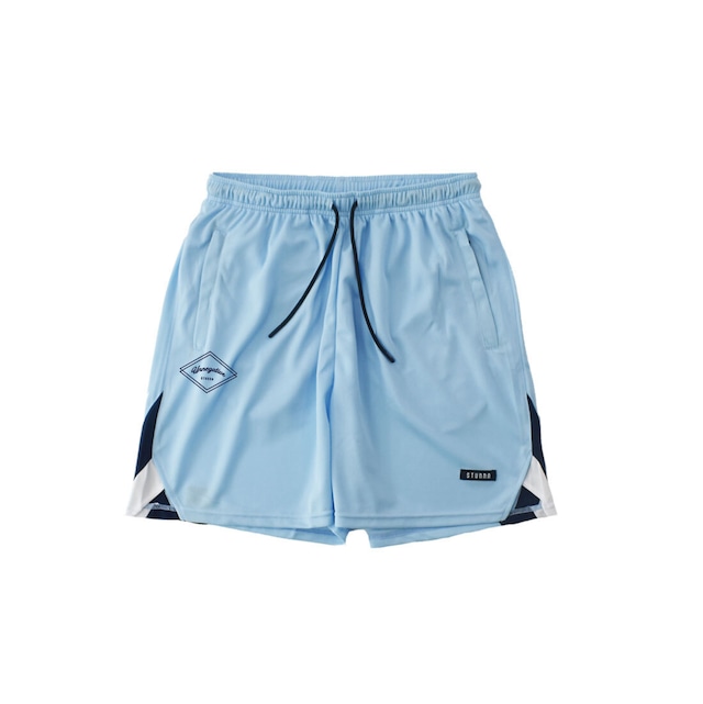 Triangle logo  mesh shorts : ライトブルー