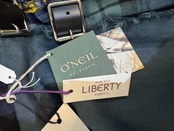 "O'NEIL OF DUBLIN" LIBERTY タータンチェック＆リバティラップスカート